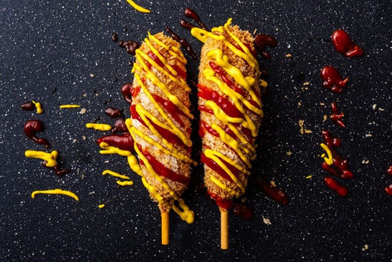 Bánh xúc xích phô mai Hàn Quốc Bánh xúc xích phô mai Hàn Quốc