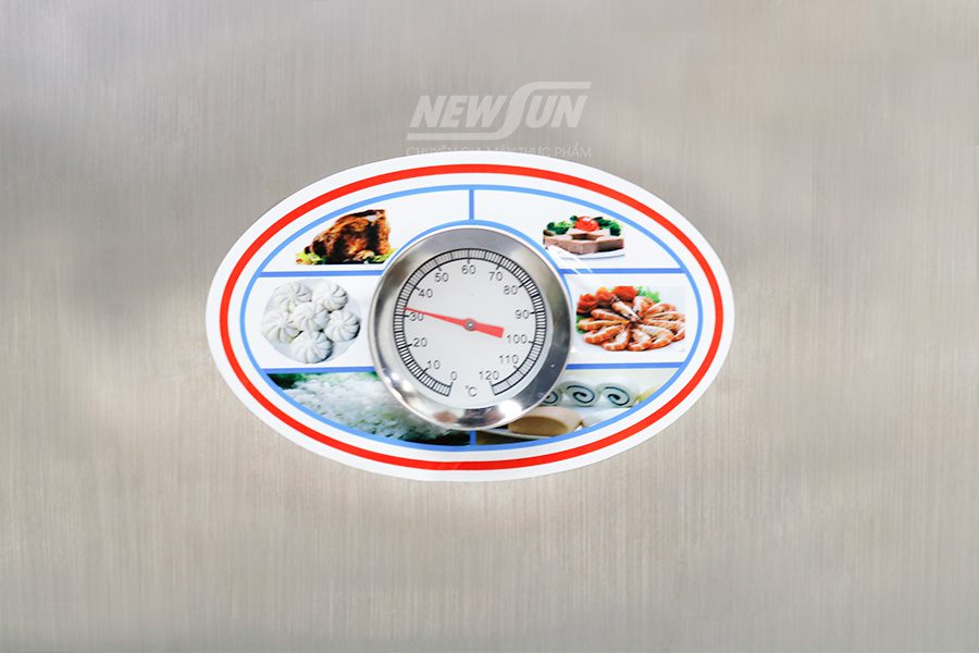 Tủ nấu cơm 8 khay dùng điện Việt Nam (32kg gạo/mẻ) - Ảnh 5