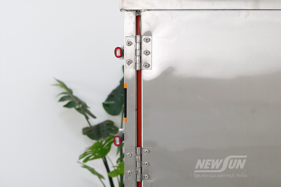 Tủ nấu cơm 8 khay dùng điện Việt Nam (32kg gạo/mẻ) - Ảnh 6